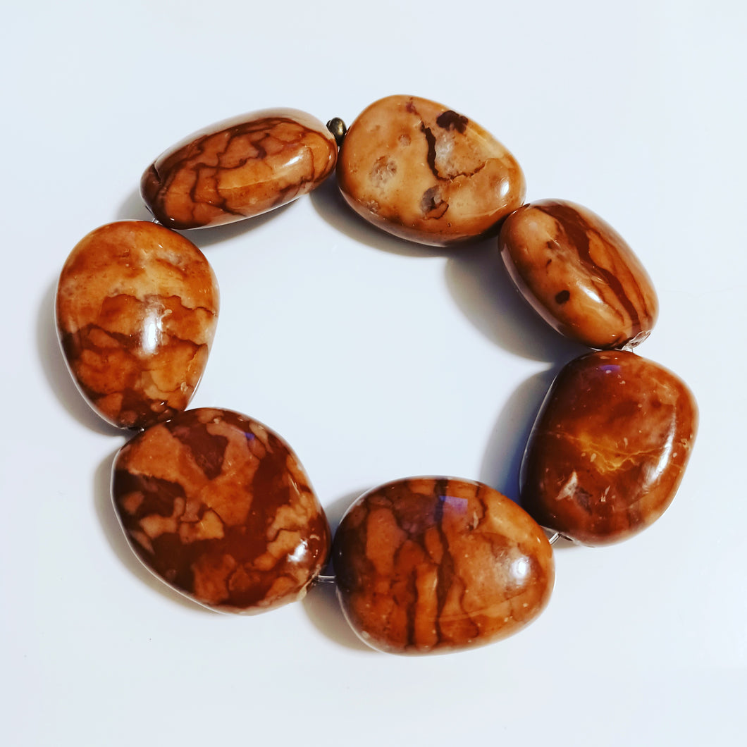 Chunky Jasper Bracelet